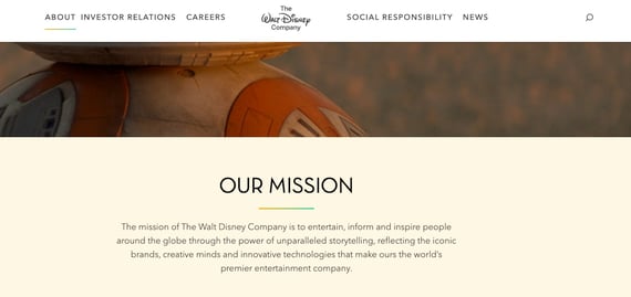 Filosofía de una empresa- Walt Disney